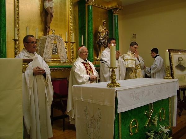 002.jpg - 25 de enero de 2008, la Capilla del Buen Pastor del Seminario Mayor de Toledo es dedicada a la memoria del Beato Francisco Maqueda López.