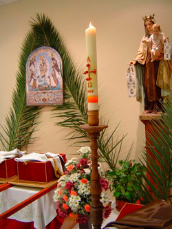 Misa de Acción de Gracias en los PP. Carmelitas (Toledo)