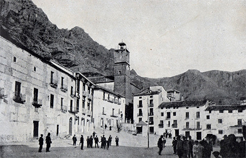 Plaza de la Corredera, Cazorla.1911